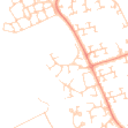 Daytime road noise heatmap for RG12 8GJ