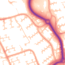 Daytime road noise heatmap for RG12 8QU