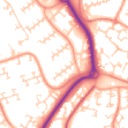 Daytime road noise heatmap for RG12 8SD