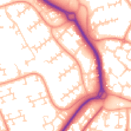 Daytime road noise heatmap for RG12 8SG