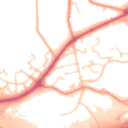 Daytime road noise heatmap for RG12 8TU