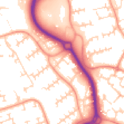 Daytime road noise heatmap for RG12 8XP