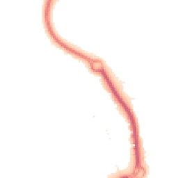 Night-time road noise heatmap for RG12 8XP