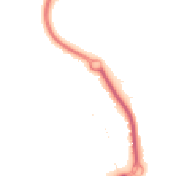 Night-time road noise heatmap for RG12 8XP