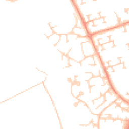 Daytime road noise heatmap for RG12 8ZW