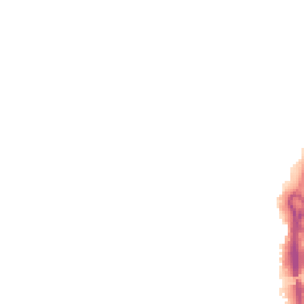 Night-time road noise heatmap for RG14 1AP
