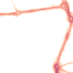 Night-time road noise heatmap for RG14 1AW