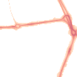 Night-time road noise heatmap for RG14 1AX
