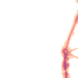 Night-time road noise heatmap for RG14 1BT