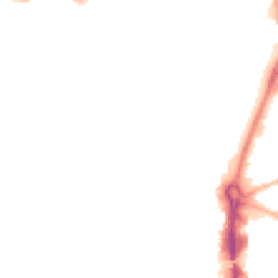 Night-time road noise heatmap for RG14 1BW