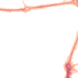 Night-time road noise heatmap for RG14 1DE