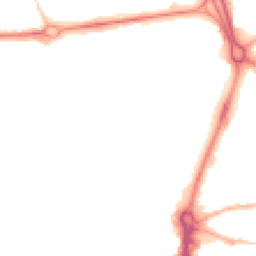 Night-time road noise heatmap for RG14 1DQ