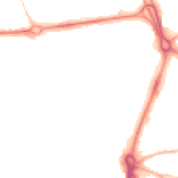 Night-time road noise heatmap for RG14 1DR