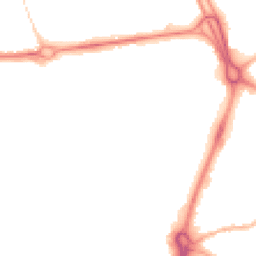 Night-time road noise heatmap for RG14 1DZ