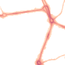 Night-time road noise heatmap for RG14 1ED
