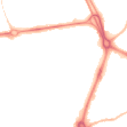 Night-time road noise heatmap for RG14 1EP