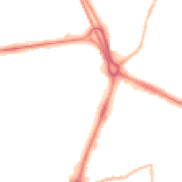 Night-time road noise heatmap for RG14 1ES