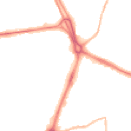 Night-time road noise heatmap for RG14 1EX