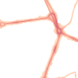Night-time road noise heatmap for RG14 1JW