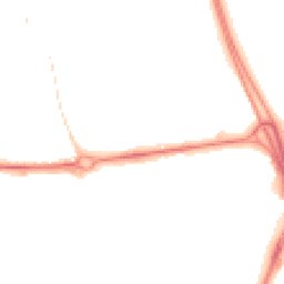 Night-time road noise heatmap for RG14 1LS