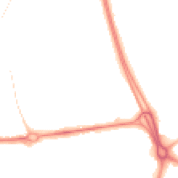 Night-time road noise heatmap for RG14 1LX