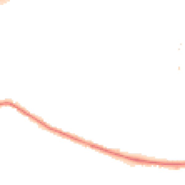 Night-time road noise heatmap for RG14 1SS