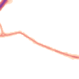 Night-time road noise heatmap for RG14 1UY