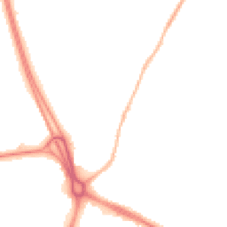 Night-time road noise heatmap for RG14 2DJ