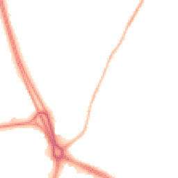 Night-time road noise heatmap for RG14 2DP