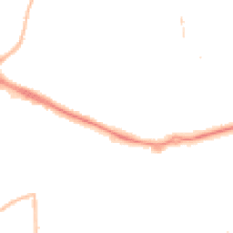 Night-time road noise heatmap for RG14 2FT