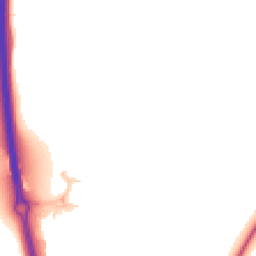 Daytime road noise heatmap for RG14 2HY