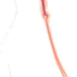 Night-time road noise heatmap for RG14 2JH