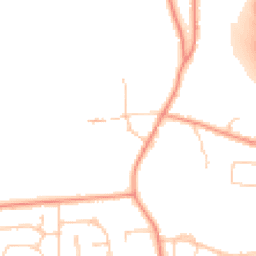 Daytime road noise heatmap for RG14 2JR