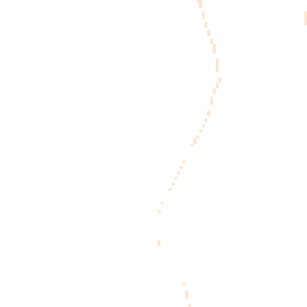 Night-time road noise heatmap for RG14 2LB