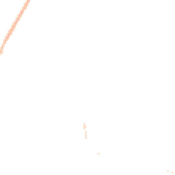 Night-time road noise heatmap for RG14 2NG