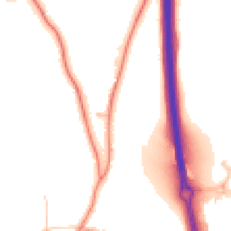 Daytime road noise heatmap for RG14 3AE