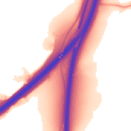 Daytime road noise heatmap for RG14 3AP