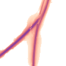Night-time road noise heatmap for RG14 3AP
