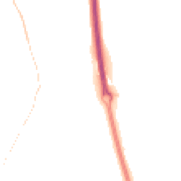 Night-time road noise heatmap for RG14 3AS