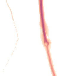 Night-time road noise heatmap for RG14 3AU