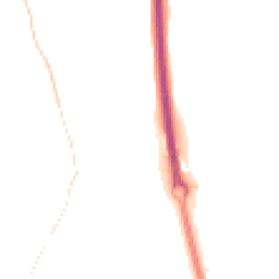 Night-time road noise heatmap for RG14 3BF