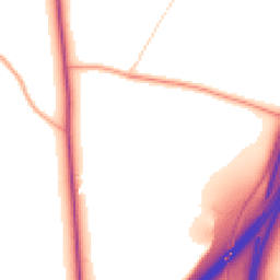Daytime road noise heatmap for RG14 3BH