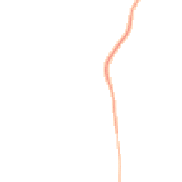 Night-time road noise heatmap for RG14 3BL