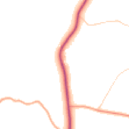 Daytime road noise heatmap for RG14 3BN