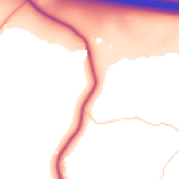 Daytime road noise heatmap for RG14 3BP