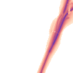 Night-time road noise heatmap for RG14 3BU