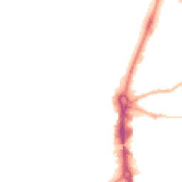 Night-time road noise heatmap for RG14 5AA