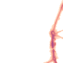Night-time road noise heatmap for RG14 5AX