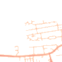 Daytime road noise heatmap for RG14 5JS