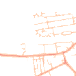 Daytime road noise heatmap for RG14 5NA